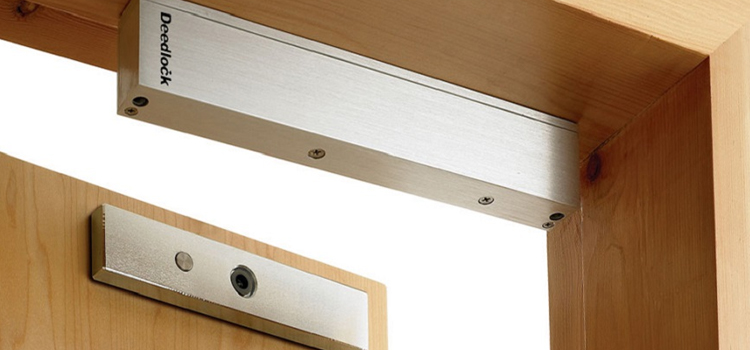 Magnetic lock installation Danville